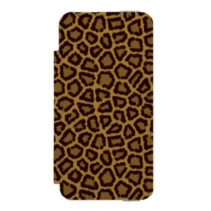 Tile background with a leopard fur incipio watson™ iPhone 5 wallet case
