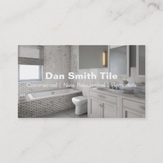 Tile business card