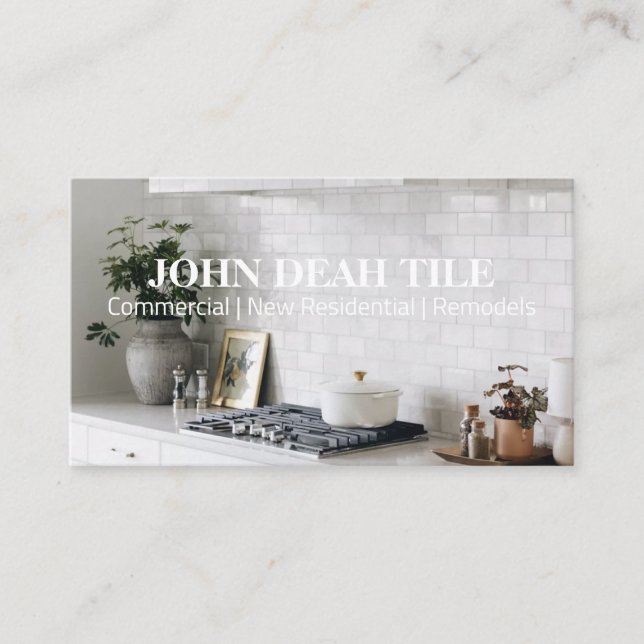 Tile Business Card (Front)