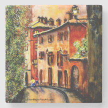 Tile Coaster - Italian Streetwalkers