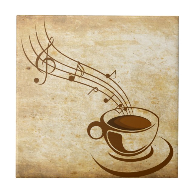 Tile Coffee with Music (Front)