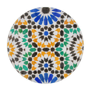 Tile decoration at Bahia Palace Cutting Board