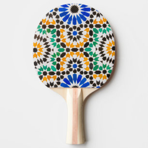 Tile decoration at Bahia Palace Ping Pong Paddle