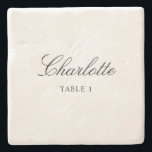 Tile Escort Card Unique Elegant Wedding Place Card Stone Coaster<br><div class="desc">Tile Escort Card Unique Elegant Wedding Place Card Stone Coaster

Can be fully customized to suit your needs.
© Gorjo Designs. Made for you via the Zazzle platform. 

// Need help customizing your design? Got other ideas? Feel free to contact me (Zoe) directly via the contact button below.</div>