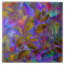 Tile Floral Abstract Stained Glass