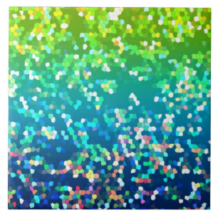 Tile Glitter Graphic Background