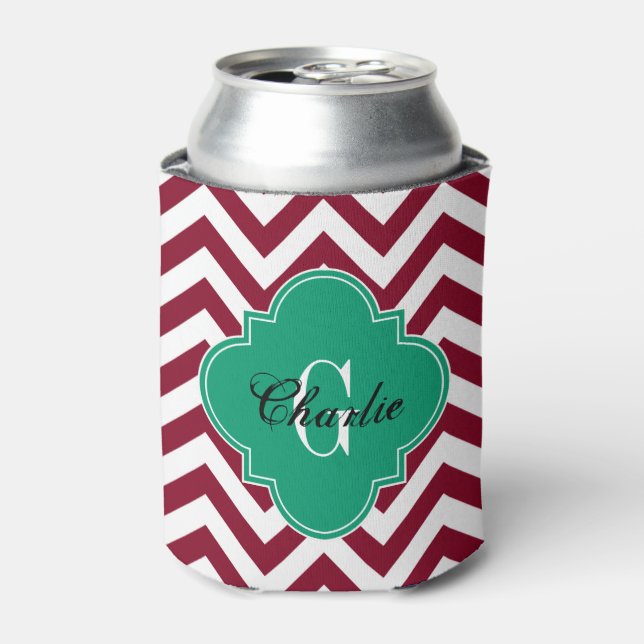 Tile-LG-Chevron-White-TRANSXL-001.png Can Cooler (Can Front)