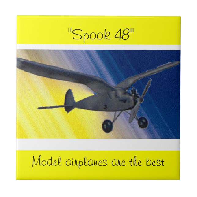 Tile - Model Airplane - Spook 48 (Front)
