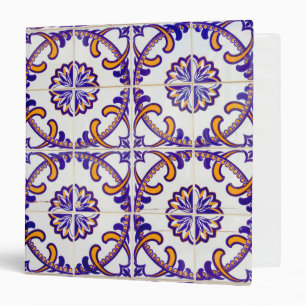 Tile pattern close-up, Portugal Binder