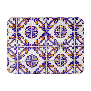 Tile pattern close-up, Portugal Magnet