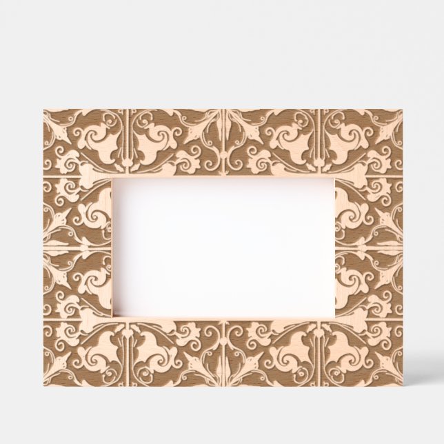 Tile Pattern Negative Etched Frames (Front)
