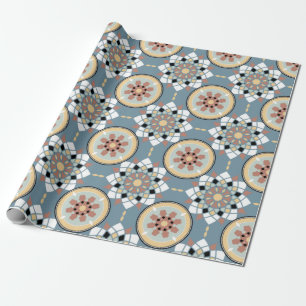 Tile Pattern Wrapping Paper