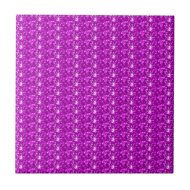 Tile Pink Glitter (Front)