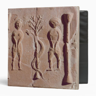 Tile representing Adam and Eve, Roman Binder