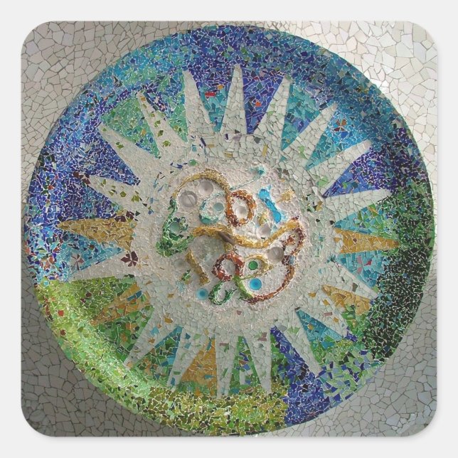 Tile Square Sticker (Front)