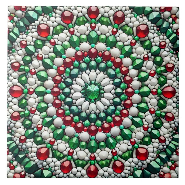 Tile with Italian Colours modern Design (Front)