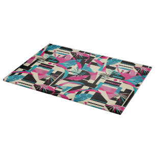 Tiled beach house Miami style Cutting Board