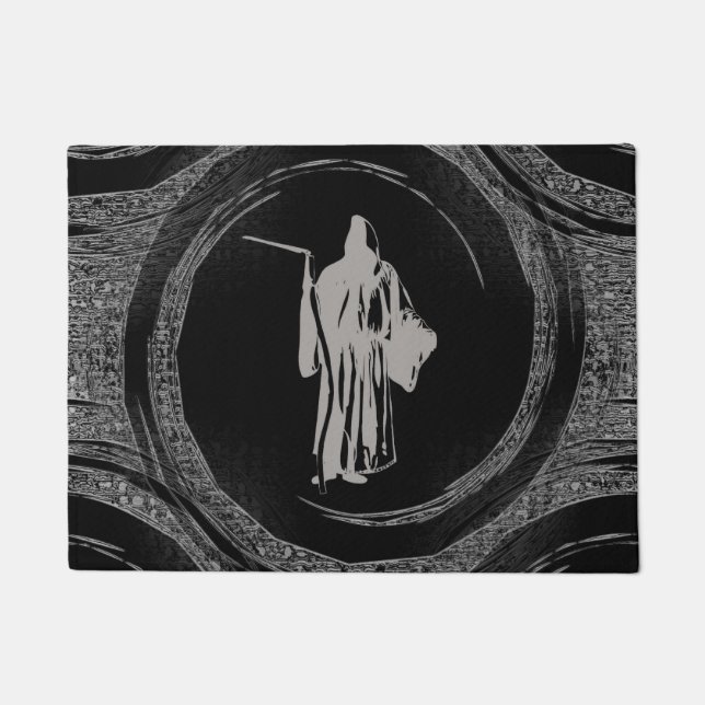Tiled Grim Reaper Doormat (Front)