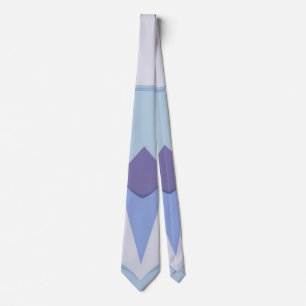 tiled pattern tie