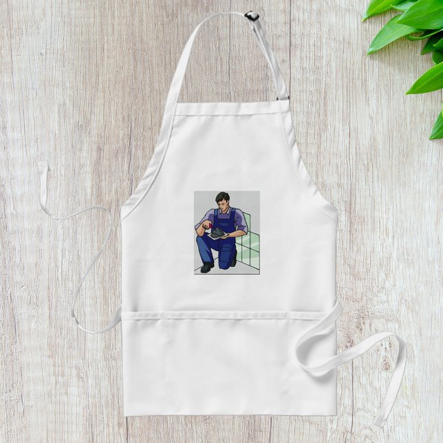 Tiler At Work Standard Apron (Creator Uploaded)