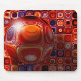 Tiles and Bubble-ations Mouse Pad