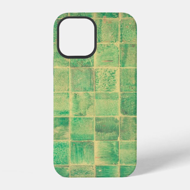 Tiles backdrop bathroom ceramic iPhone case (Back)