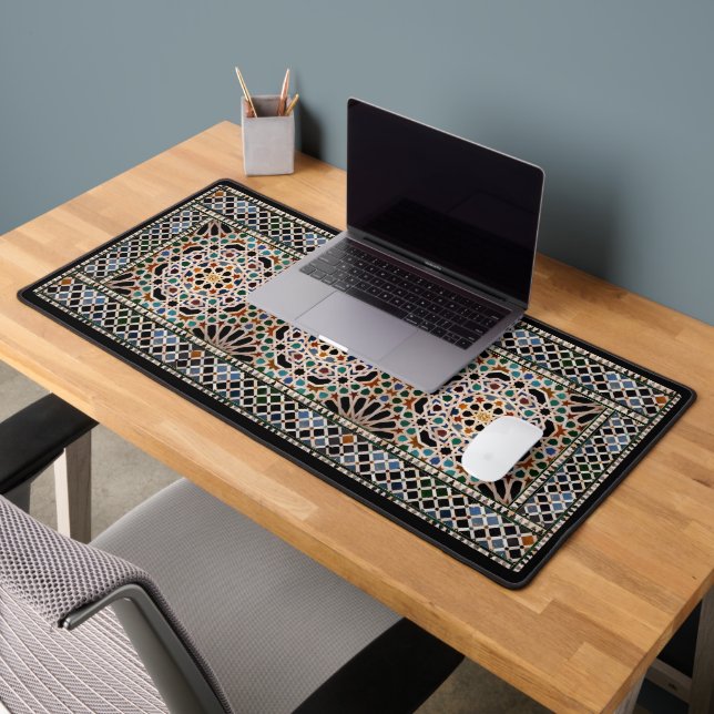 Tiles of the Alhambra  Desk Mat (Office 2)
