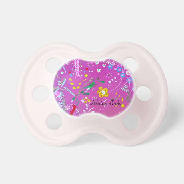 Tiley Collection-Pacifer-Adalee Jade Pacifier (Front)