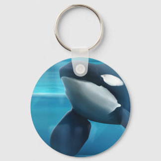 Tilikum portrait keychain