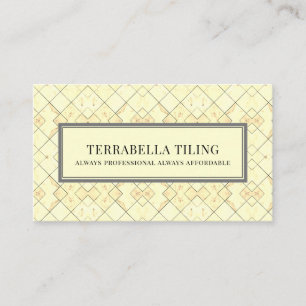 Tiling Flooring Business Card