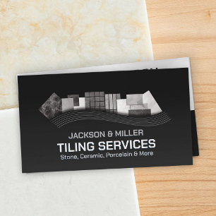 Tiling Services - Tile Layer Business Card