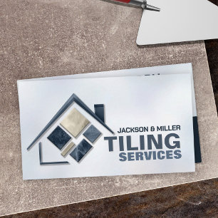 Tiling Services - Tile Layer Business Card