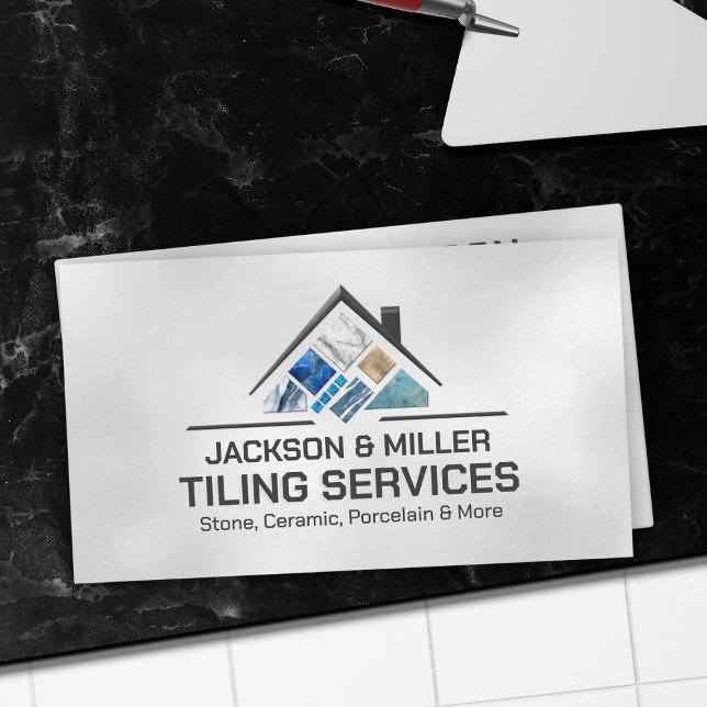 Tiling Services - Tile Layer Business Card (Creator Uploaded)