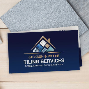 Tiling Services - Tile Layer Business Card