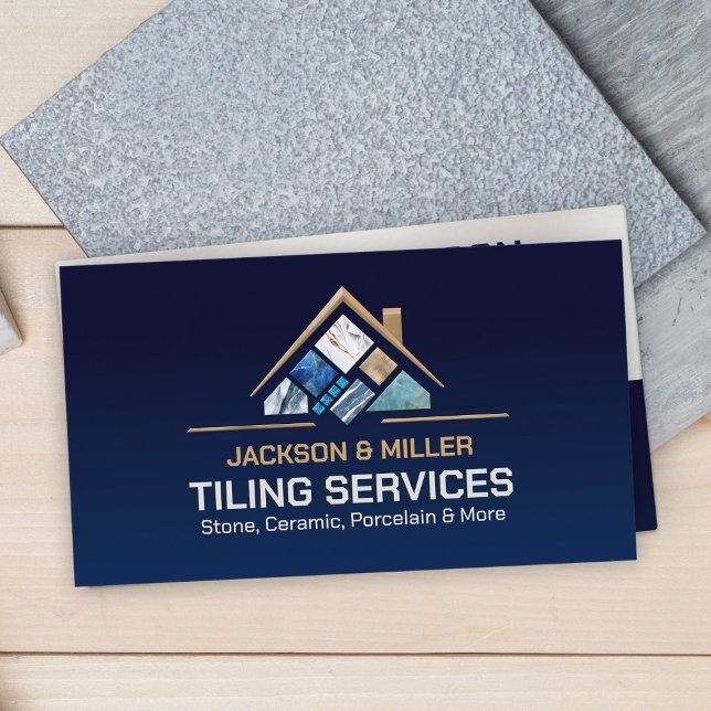 Tiling Services - Tile Layer Business Card (Creator Uploaded)