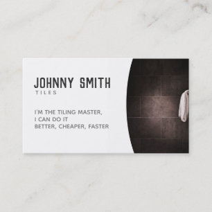 Tiling Slogans Business Cards