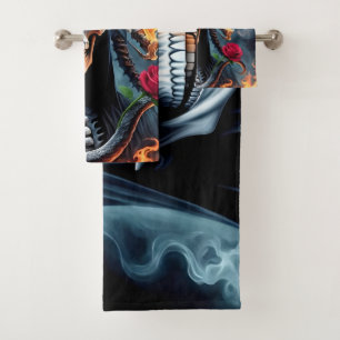 Till Death, Beyond Forever. Bath Towel Set