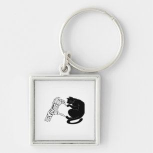 Till Death Cats Do Us Part Classic Keychain