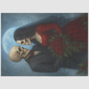 Till Death Christmas Bride & Groom Decoupage Paper