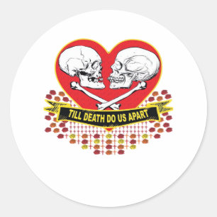 Till Death Do Us Apart Essential Classic Round Sticker