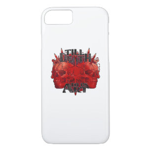 Till Death Do Us Art On White Classic Case-Mate iPhone Case