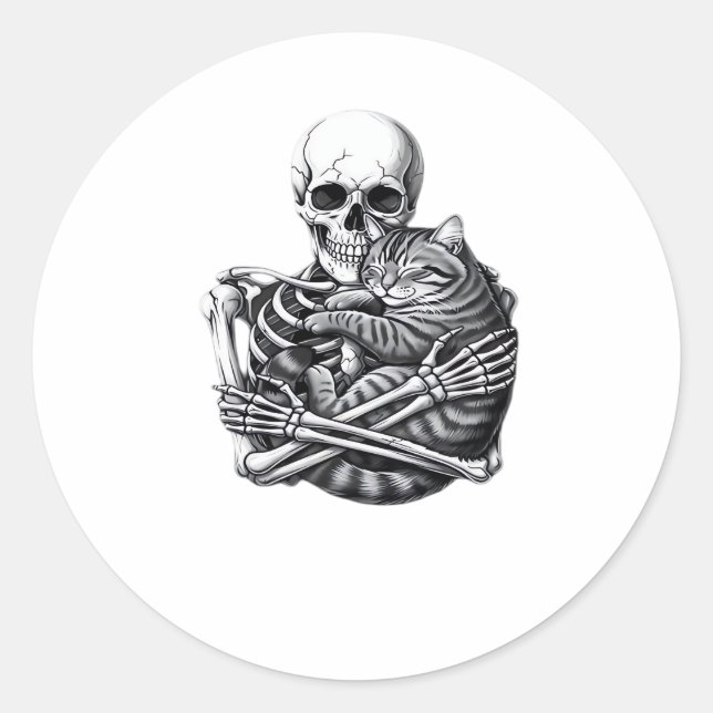 Till Death Do Us Classic & Quote Classic Round Sticker (Front)