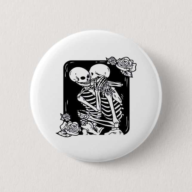 Till Death Do Us Funny Design 2 Inch Round Button (Front)