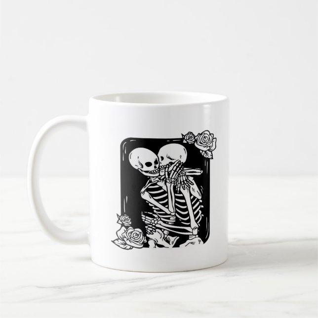 Till Death Do Us Funny Design Coffee Mug (Left)