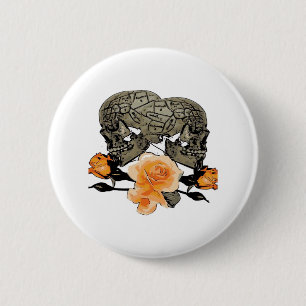 Till Death Do Us Funny Design For Halloween 2 Inch Round Button