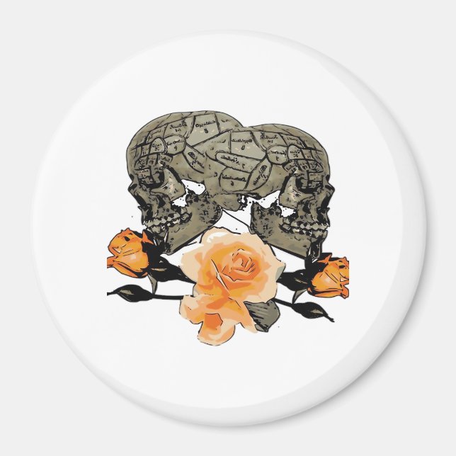 Till Death Do Us Funny Design For Halloween Magnet (Front)