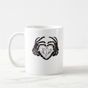 Till Death Do Us Funny Design – Ghostly Love Vibes Coffee Mug