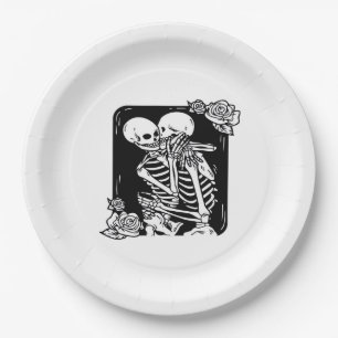 Till Death Do Us Funny Design Paper Plate
