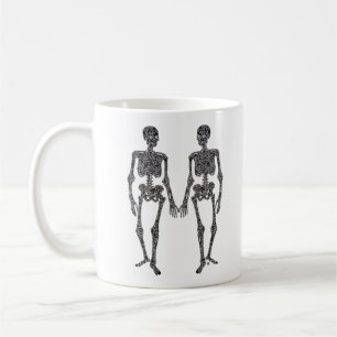 Till Death Do Us Part 2 Skeletons Classic Coffee Mug