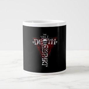 Till Death Do Us Part – Autumn Goth Aesthetic Large Coffee Mug